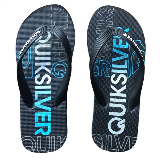 Kids quicksilver flip flops original brand size 2/3 - Picture 1 of 4